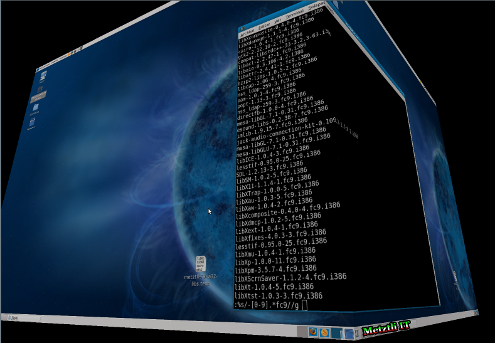 GNU/Linux Fedora 10: Editing metztli-F9-ia32-libs.text