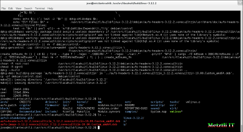 Debian build of Xonecuiltzin kernel done