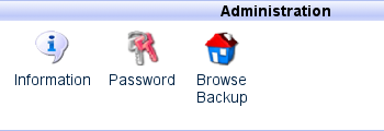 HyperVM: password icon for control interface or dashboard.