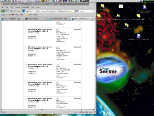 Select: WebSphere Application Server Community Edition 1.1.0.1