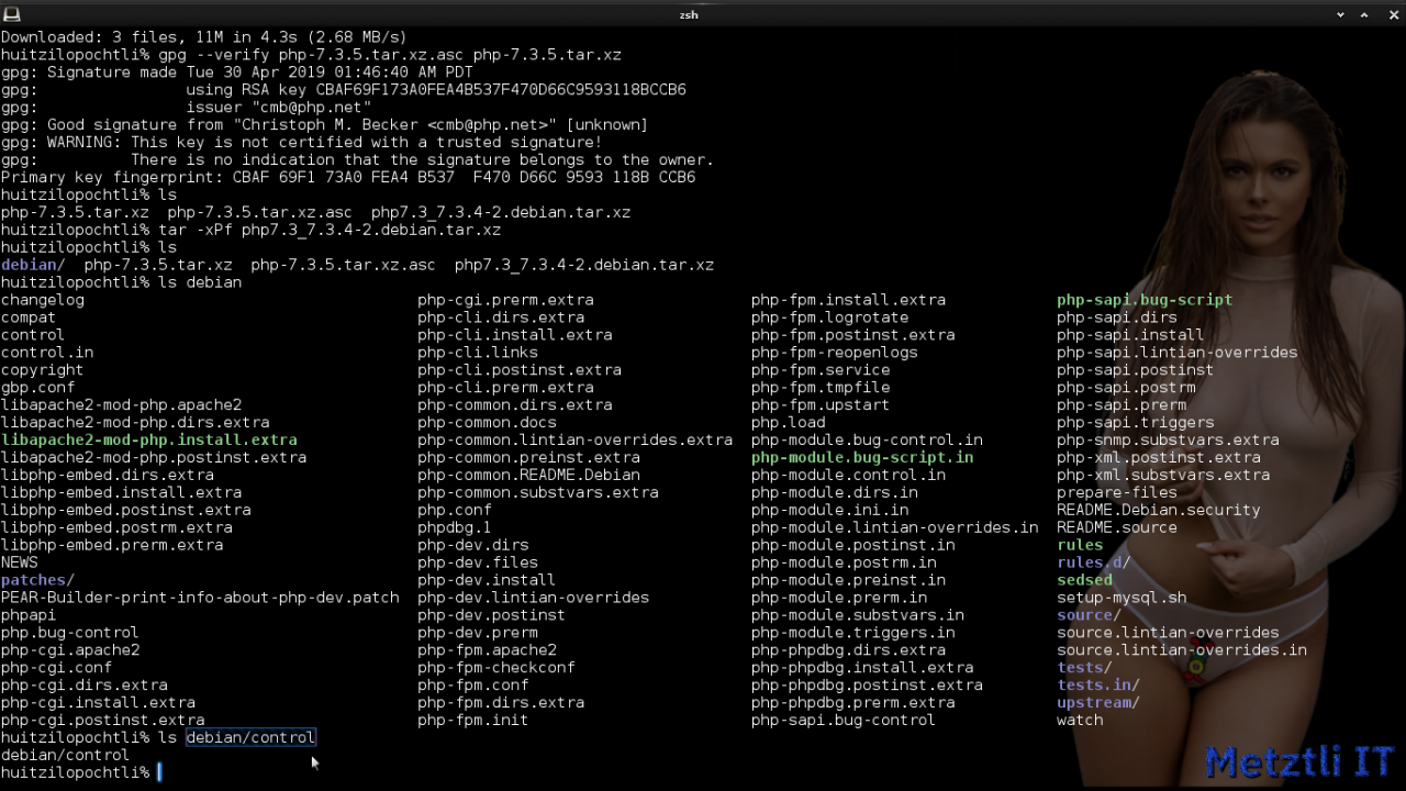 Build PHP 7.3.5̶ 6 for Nginx 1.17.0 on Metztli Reiser4 'the Debian Way' for Stretch Backports on AMD64.