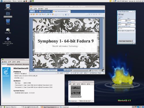 IBM Lotus Symphony Gallery template download.