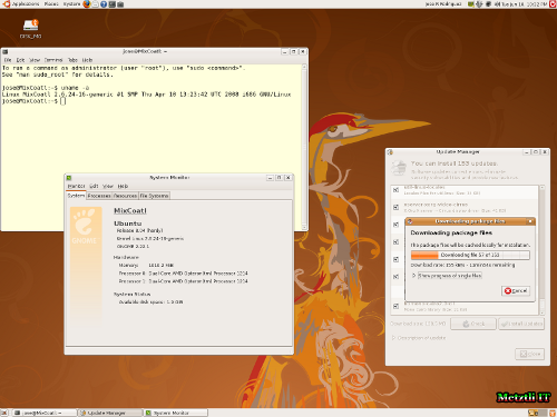 Ubuntu 8.04 on Sun Ultra 20 M2 AMD Opteron 1214