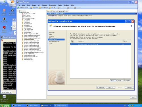 Virtual Disk allocation to unsupported VM.