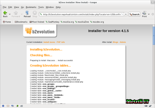 Installing PHP app named b2evolution into OpenShift cloud platform