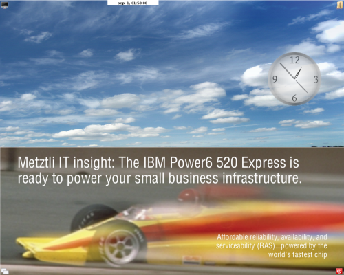 IBM Power6 ...powered by the world's fastetst chip