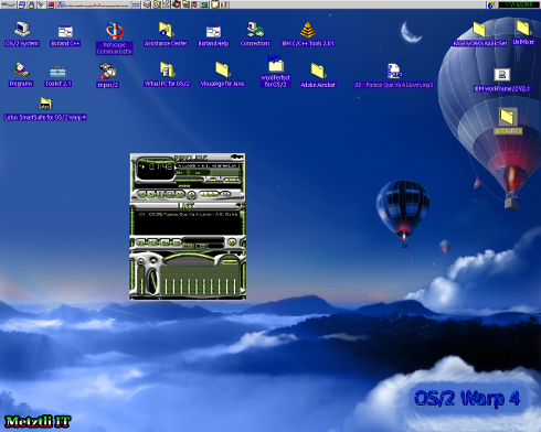 JlGui 3.0 - bright green skin - GCD OS/2 Java 1.4.x