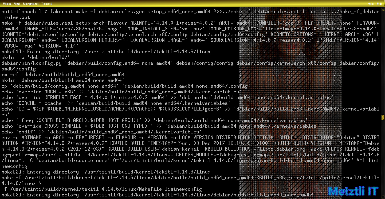 Building New Reiser4, Software Format Release Number 4.0.2, and Zstd Compression, Debian Stretch-Backports Kernel.