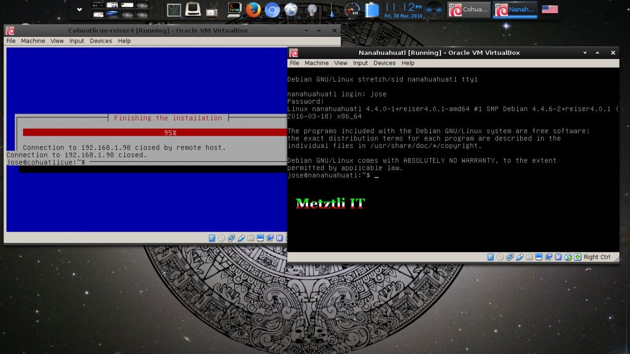 Selecting a Reiser4-patched Linux Kernel From Reiser4-enabled Debian-Installer (d-i) Menu