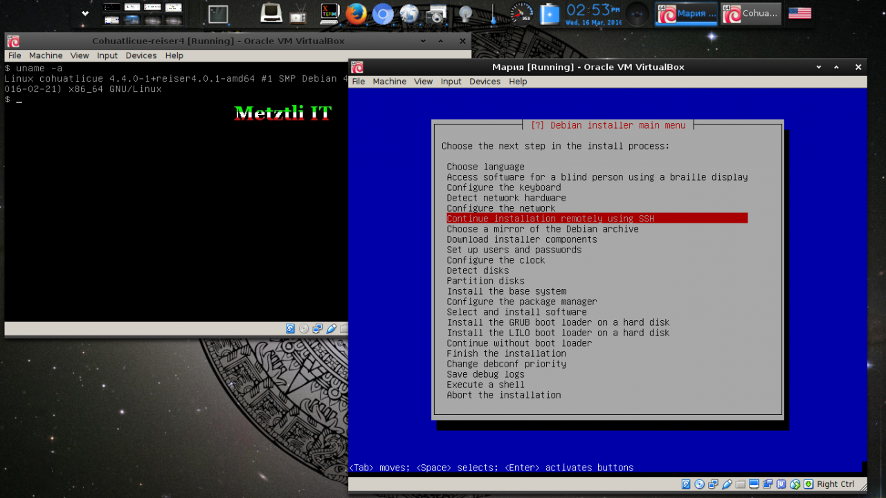 Мария: Reiser4 SFRN 4.0.1 Partitioning From Reiser4-enabled Debian-Installer (d-i) Menu