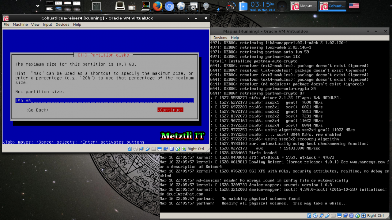 Мария: Reiser4 SFRN 4.0.1 Partitioning From Reiser4-enabled Debian-Installer (d-i) Menu