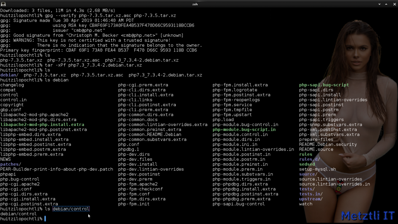 Build PHP 7.3.5̶   6 for Nginx 1.17.0 on Metztli Reiser4 'the Debian Way' for Stretch Backports on AMD64.