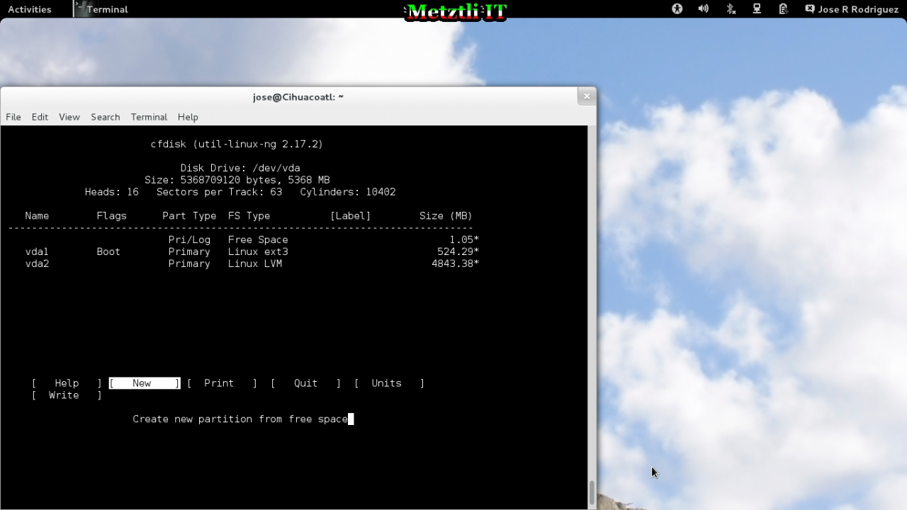 Setting up a GNU/LAMP stack under CentOS 6.x x86_64 in a Cloud Instance