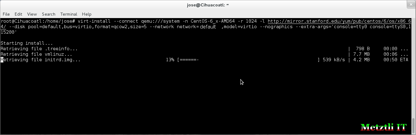 Setting up a GNU/LAMP stack under CentOS 6.x x86_64 in a Cloud Instance