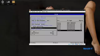 After creating OS/2 partition, Set installable
