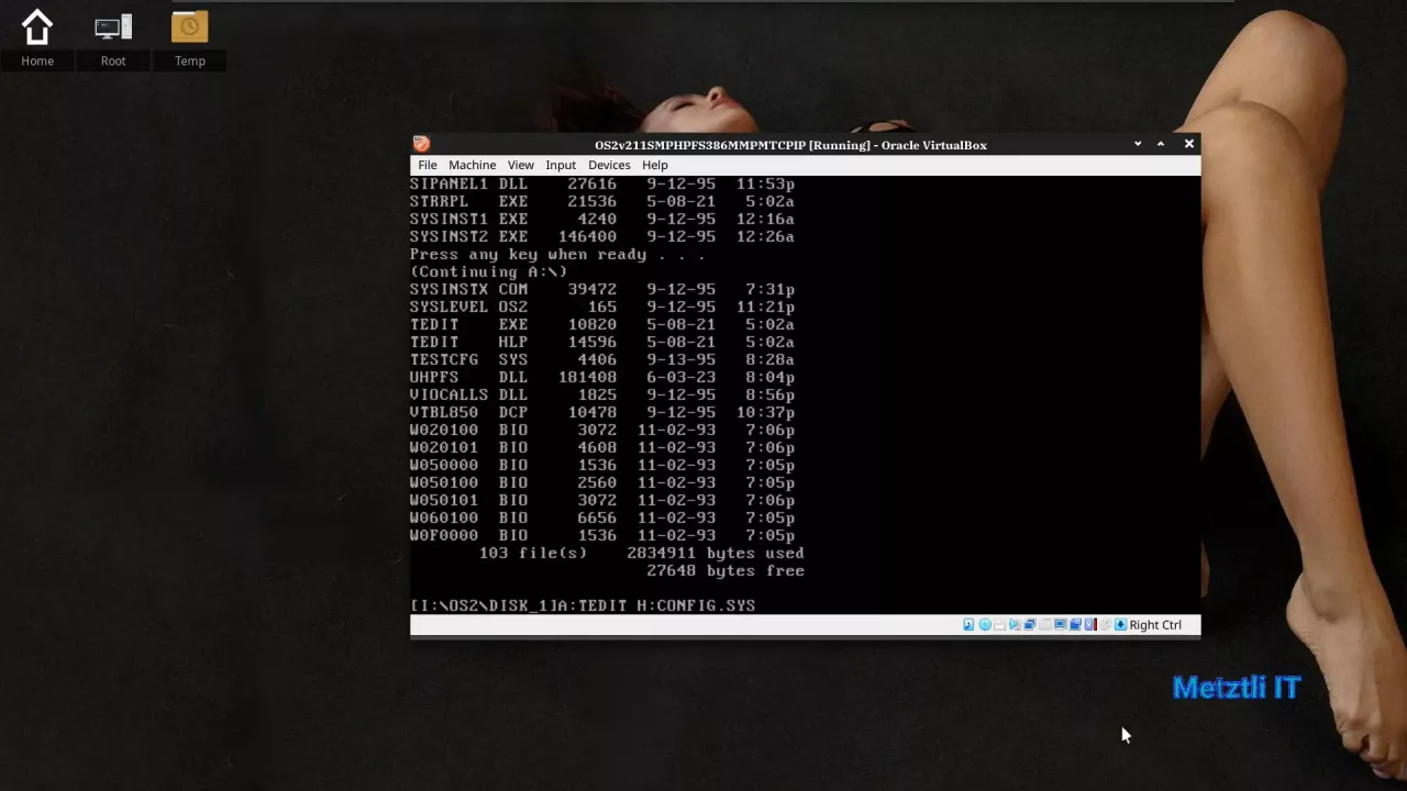A⁑TEDIT H⁑CONFIG.SYS