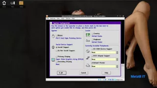 OS/2 System Configuration dialog