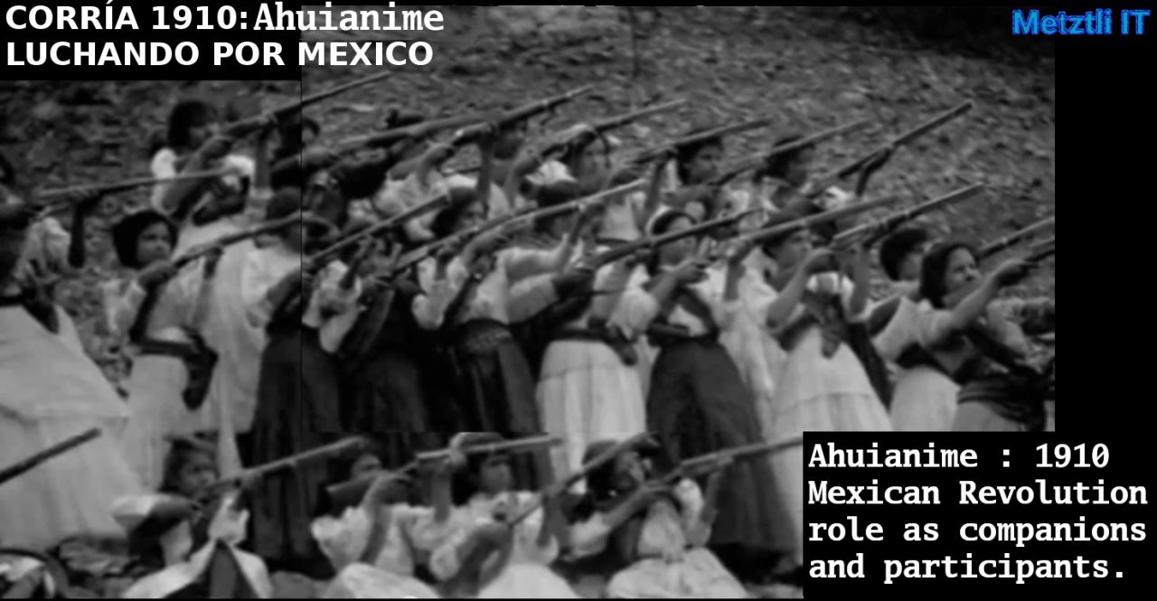 1910 manifestation of the Ahuianime maqui