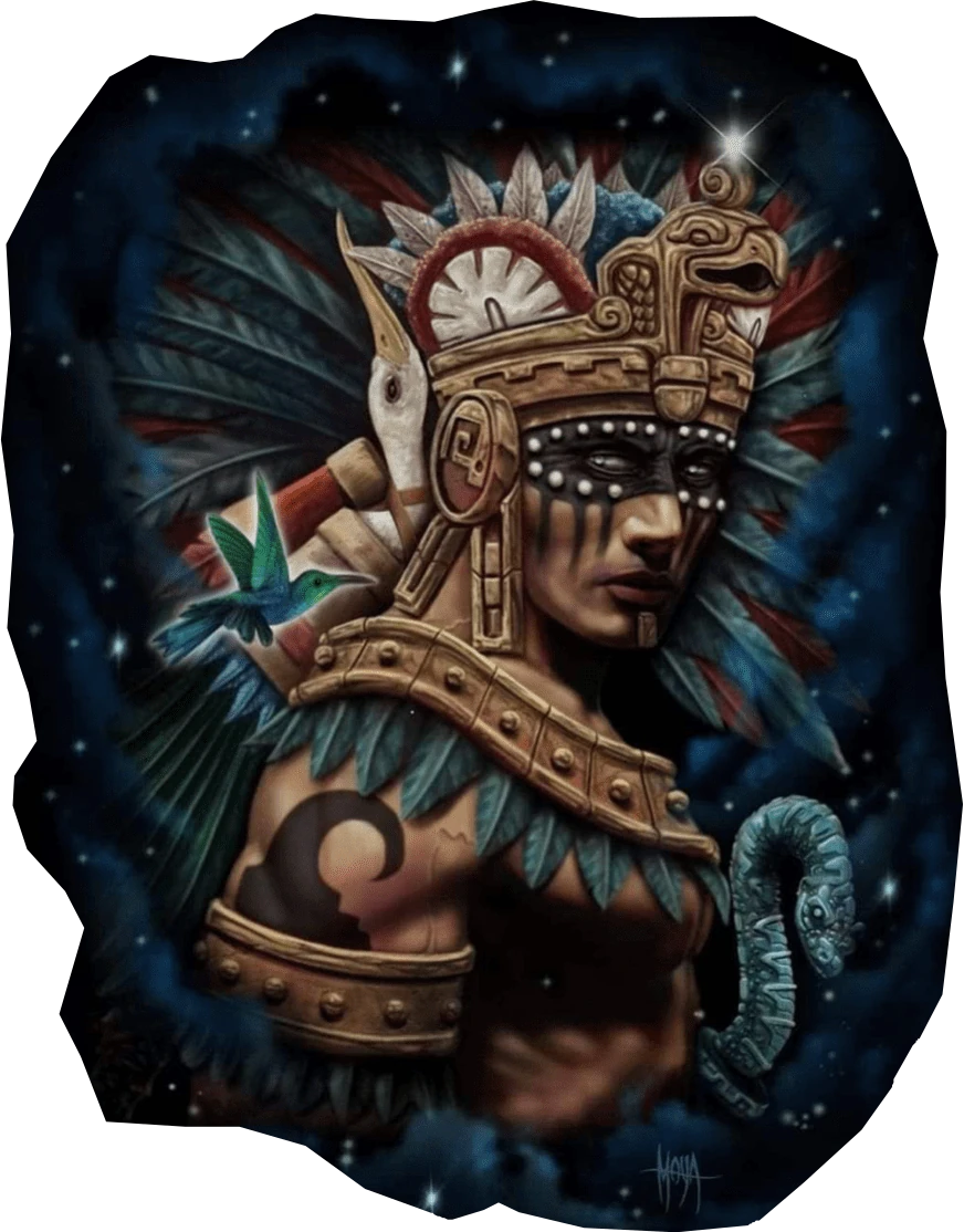 The Real Mexicah celebrate Huitzilopochtli's Birth today!